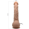 Sztuczny penis dildo realistyczne wibracje 24 cm