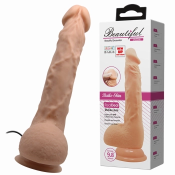 Sztuczny penis dildo realistyczne wibracje 24 cm