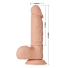 Dildo realistyczny sztuczny penis z przyssawką