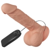 Dildo wibrujący penis z przyssawką 21,8cm