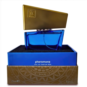 Perfumy feromonowe Shiatsu męskie granatowe 15 ml