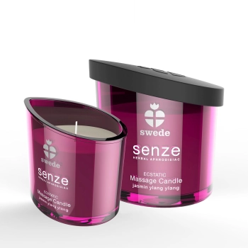 Swede - Senze Ecstatic Massage Candle Jasmine Ylang Ylang 