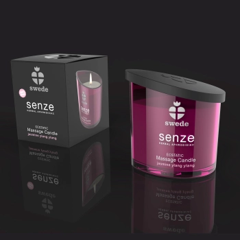 Swede - Senze Ecstatic Massage Candle Jasmine Ylang Ylang 