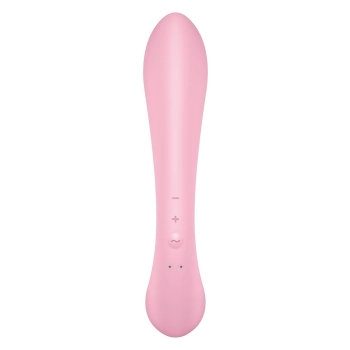 Wibrator króliczek masaż łechtaczki satisfyer róż