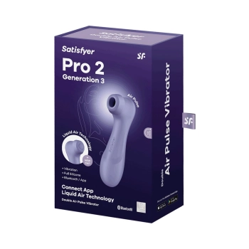 Pro 2 Generation 3with Liquid Air Technology, Vibration and Bluetooth/App lilac