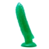 Dildo fikuśny ogórek chropowata tekstura 17 cm