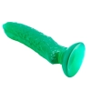 Dildo fikuśny ogórek chropowata tekstura 17 cm