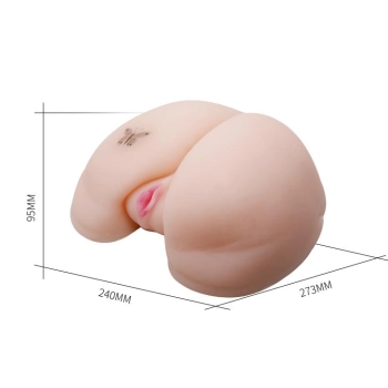 BAILE -REALISTIC VAGINA AND ASS, Vibration Rotation Heating function Sex talk