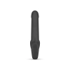 Samonośny strapon Morgan No Parts silikonowy 22 cm czarny
