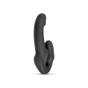 Samonośny strapon Morgan No Parts silikonowy 22 cm czarny