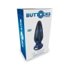 Szklany wibrujący korek analny sex buttplug 11cm