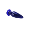 Szklany wibrujący korek analny sex buttplug 11cm