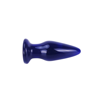 Szklany wibrujący korek analny sex buttplug 11cm