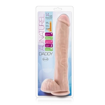 Duże dildo naturalne długie grube mega penis 36cm