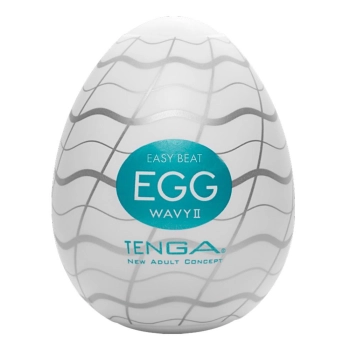 Japoński masturbator sex jajko Tenga Egg Wavy II