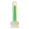 Dildo realistyczny penis świecący w ciemności 17cm