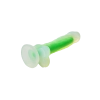 Dildo realistyczny penis świecący w ciemności 17cm