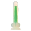 Dildo realistyczny penis świecący w ciemności 17cm