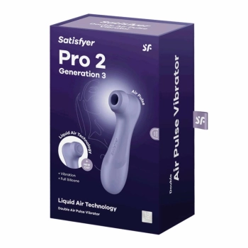 Stymulator łechtaczki Satisfyer Pro 2 Liquid Air liliowy