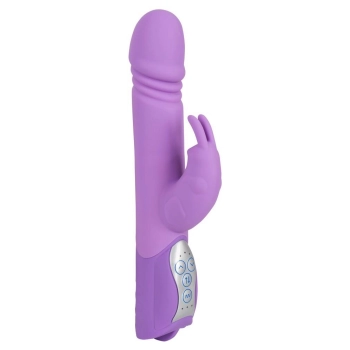 Wibrator króliczek pchanie posuw sex 10tryb 25cm