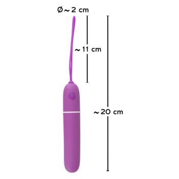 Mały wibrator mini masażer pilot sex 11cm 7 trybów