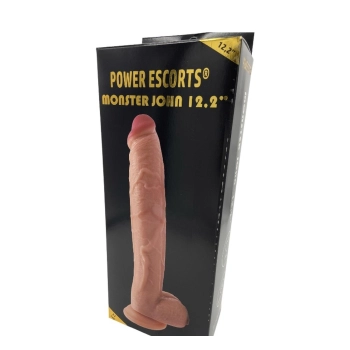 Gruby duży realistyczny penis dildo członek 31cm