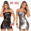 Bielizna - Wetlook Dress Black one size