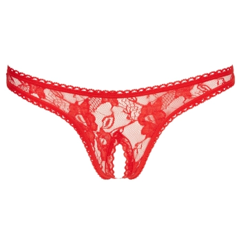 Lace String red XL