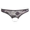 Lace String Pearls black M