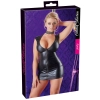 Wet Look Dress with Zip S