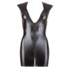 Wet Look Dress with Zip S