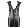 Wet Look Dress with Zip M