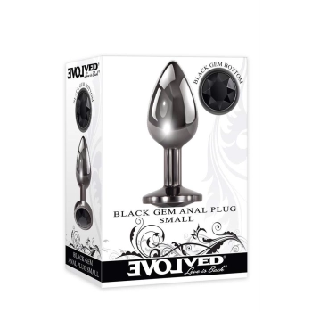 BLACK GEM ANAL PLUG SMALL