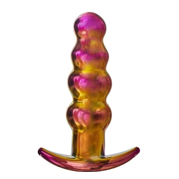 GLAMOUR GLASS REMOTE VIBE BEADED PLUG