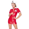 Vinyl Nurse red L