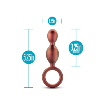 ANAL ADVENTURES MATRIX DUO LOOP PLUG COPPER