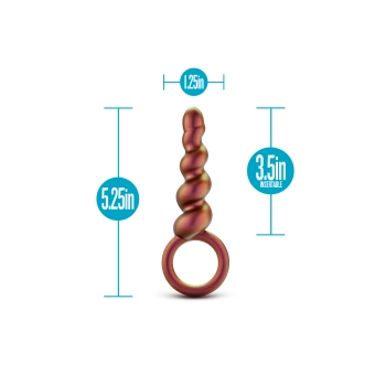 ANAL ADVENTURES MATRIX SPIRAL LOOP PLUG COPPER