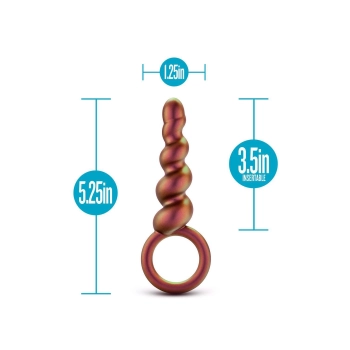 ANAL ADVENTURES MATRIX SPIRAL LOOP PLUG COPPER