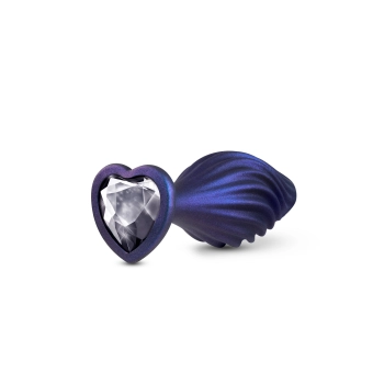 ANAL ADVENTURES MATRIX SWIRLING BLING PLUG SAPPHIRE