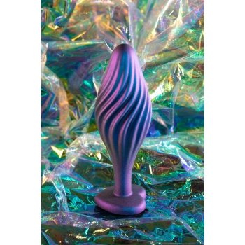 ANAL ADVENTURES MATRIX SWIRLING BLING PLUG SAPPHIRE