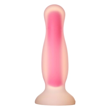 RADIANT SOFT SILICONE GLOW IN THE DARK PLUG LARGE PINK