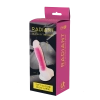 RADIANT SOFT SILICONE GLOW IN THE DARK DILDO LARGE PINK