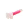 RADIANT SOFT SILICONE GLOW IN THE DARK DILDO LARGE PINK