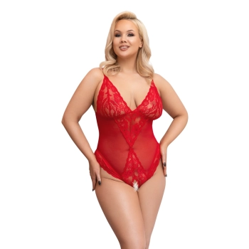 Crotchless Body red XL