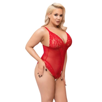 Crotchless Body red 2XL