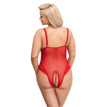 Crotchless Body red 3XL