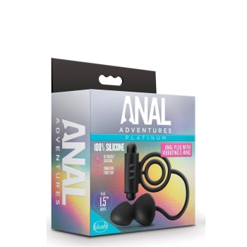 ANAL ADVENTURES ANAL PLUG WITH C-RING