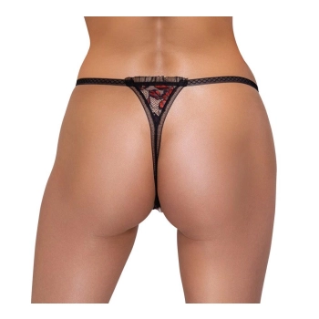 Crotchless String Pearl S/M