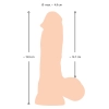 NS Dildo with movable skin 20