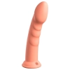 Dildo do uprzęży strap-on pegging punkt G sex 21cm